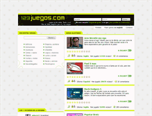 Tablet Screenshot of jwww.123juegos.com